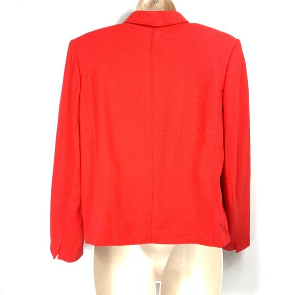 3/$30 Mr. Jax Red Blazer Dress Jacket - Picture 2 of 12